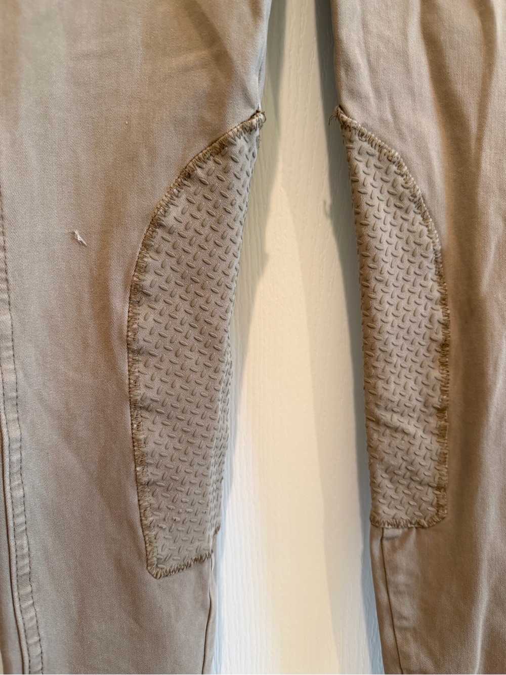Goode Rider Women’s Beige Riding-Inspired Stretch Pants - Picture 3 of 4